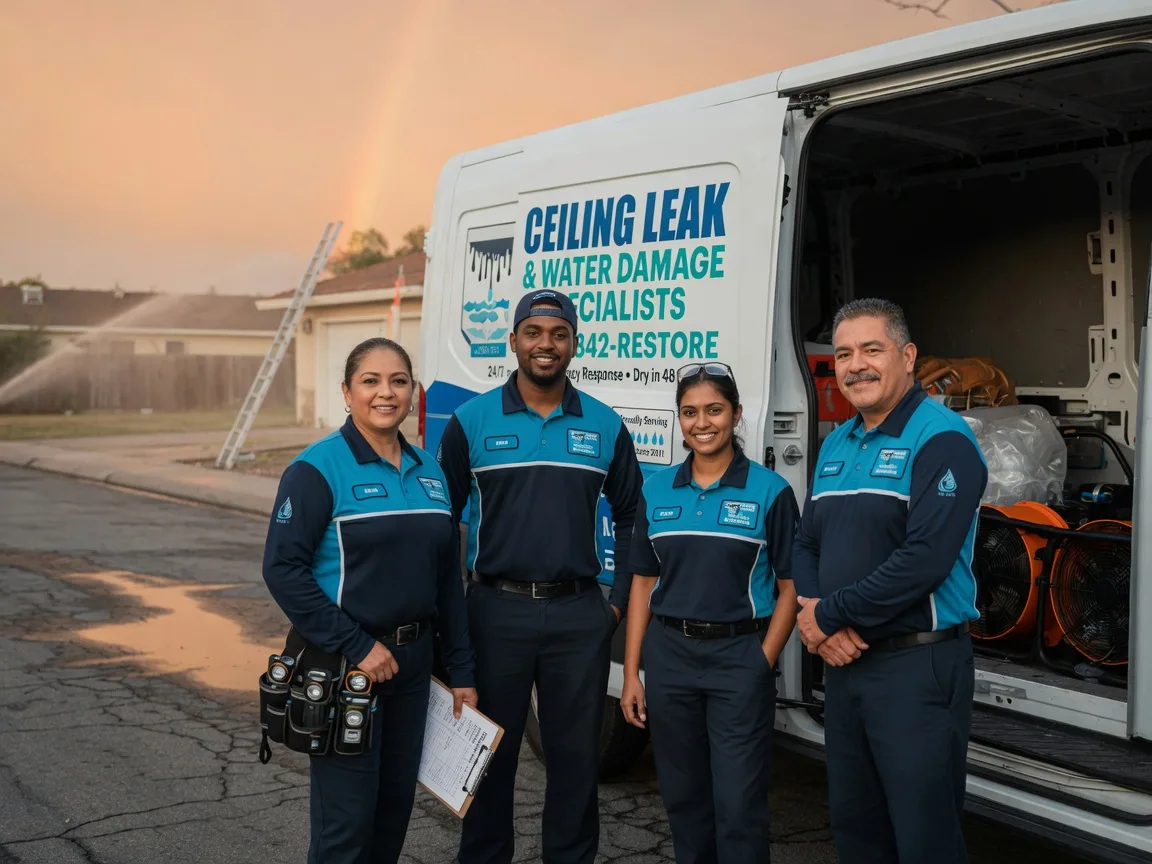 Ceiling Leak Cleanup company in Morgan, TX