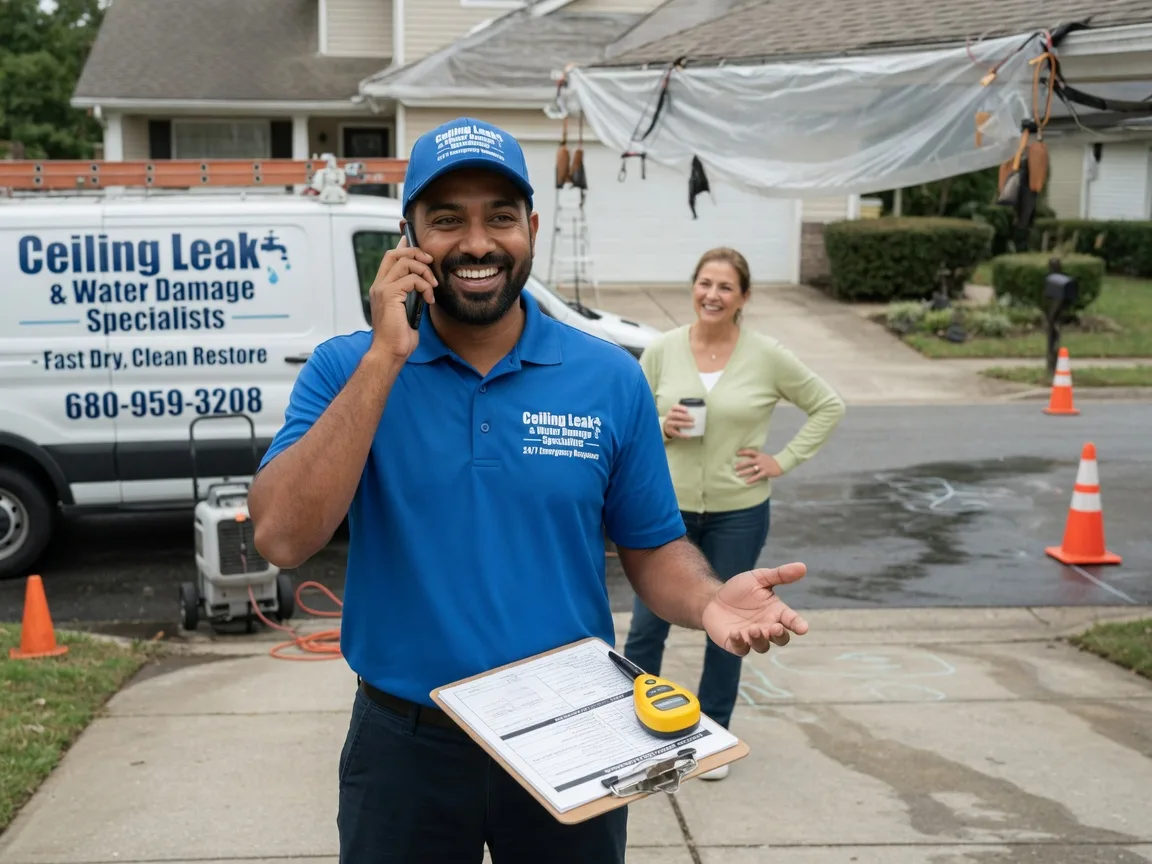 Ceiling Leak Cleanup Morgan, TX FAQs